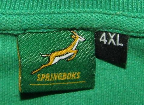 2019 Springbok Rugby Shirt