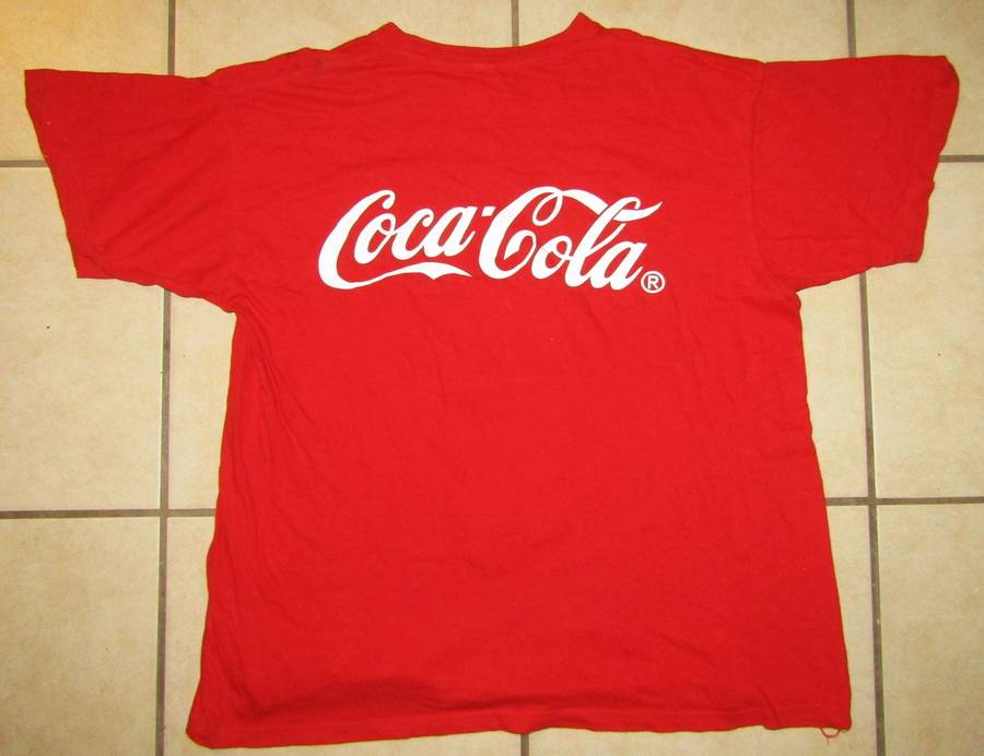 Old Coca Cola Advertising T-Shirt