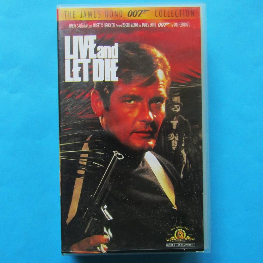 Live and Let Die - James Bond 007 - Movie VHS Tape (2000)