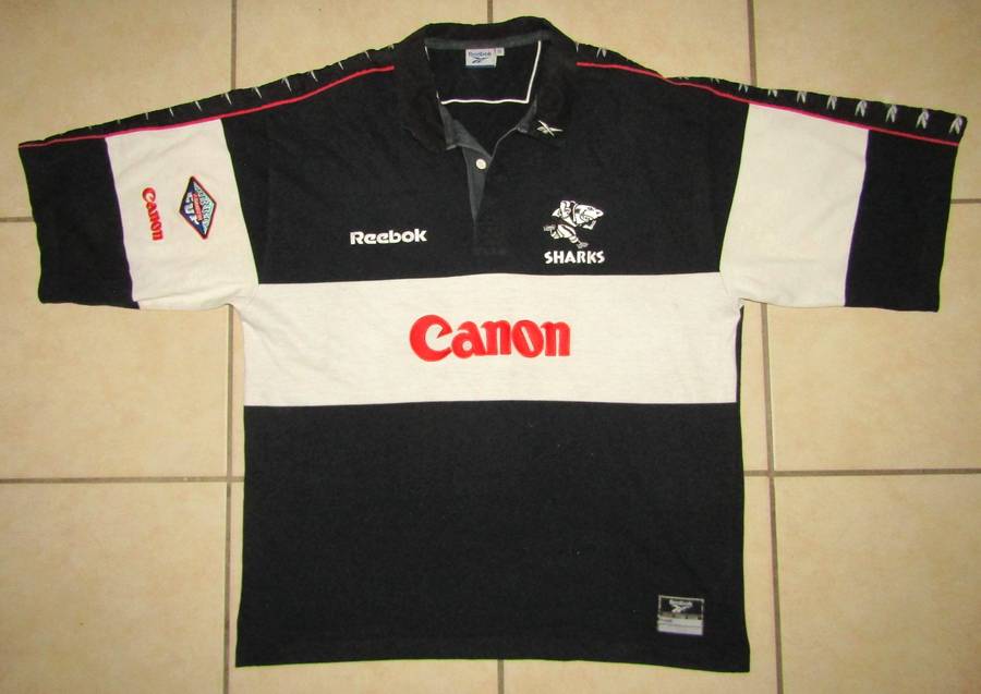 Old Sharks Bankfin Currie Cup Rugby Jersey - XL Size