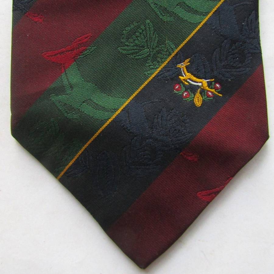 90's Springbok Rugby Neck Tie