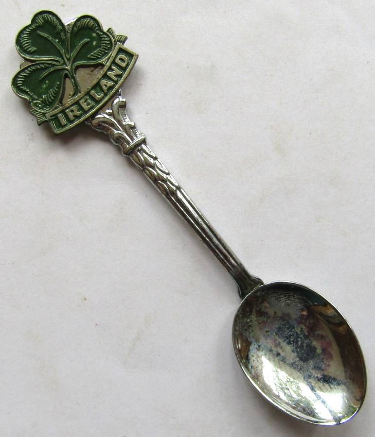 Old Ireland Rugby Crested Spoon