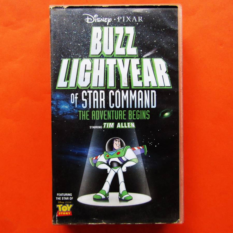 Buzz Lightyear - Walt Disney VHS Tape (2001)