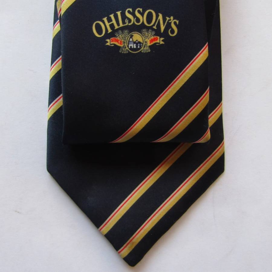 Old Ohlsson's Beer Neck Tie
