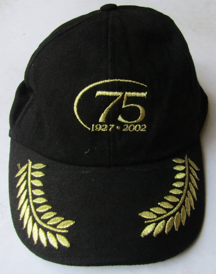 2002 CAT Caterpillar 75 Year Anniversary Cap