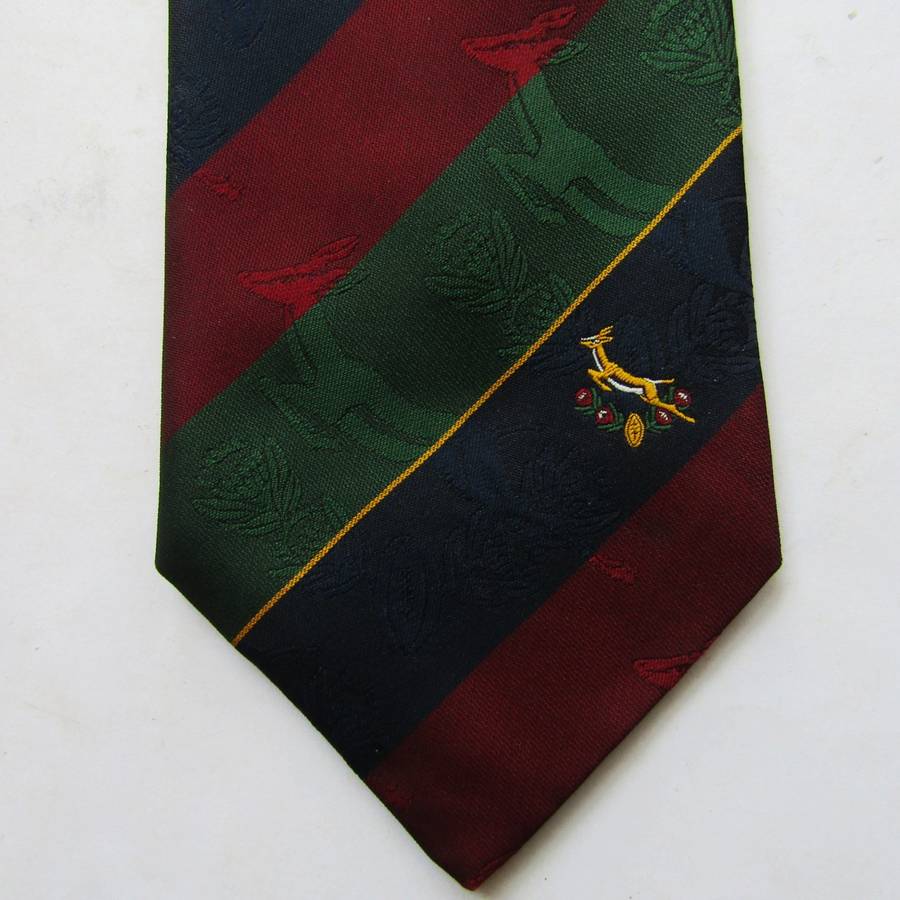 90's Springbok Rugby Neck Tie