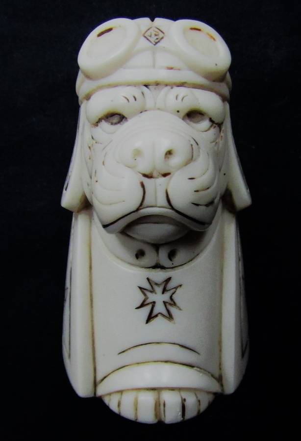 Vintage John Biccard Collection - The Baron - Crushed Marble Sculpture Figurine