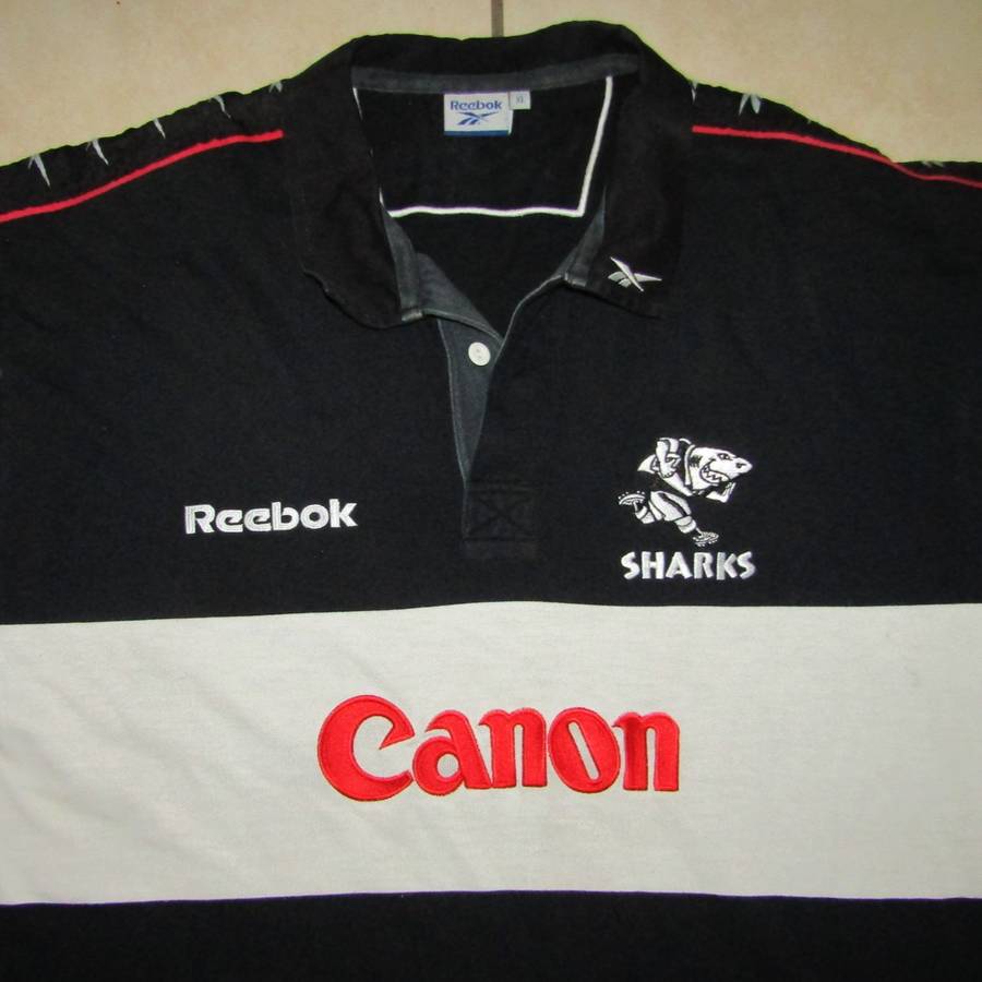 Old Sharks Bankfin Currie Cup Rugby Jersey - XL Size