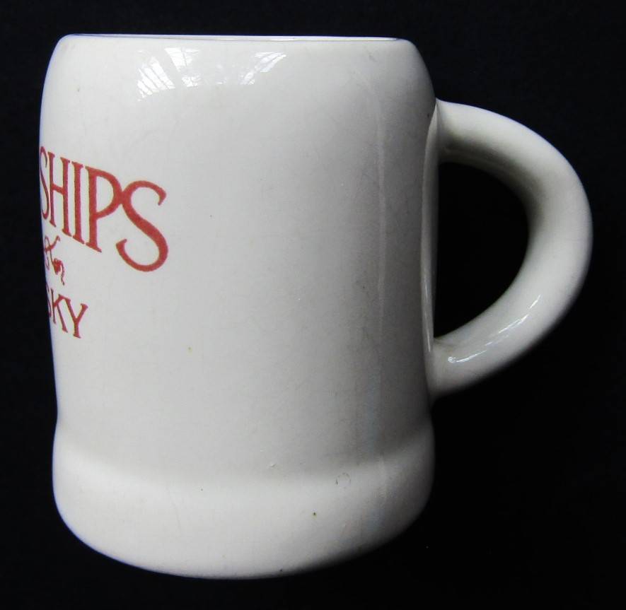 Old Three Ships Whisky Tot Measure