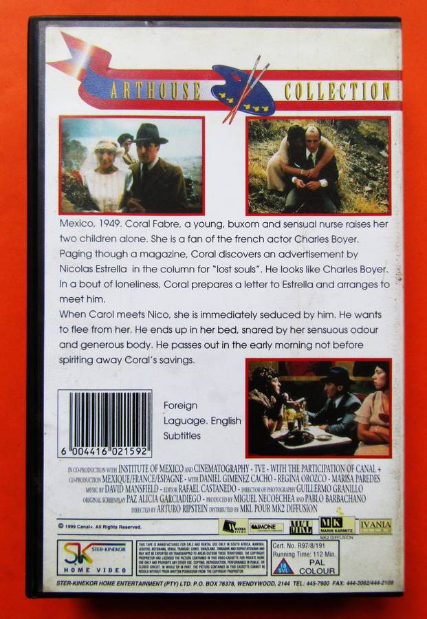 Deep Crimson - Movie VHS Tape (1999)