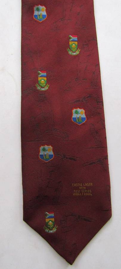 2003 SA vs West Indies Cricket Neck Tie