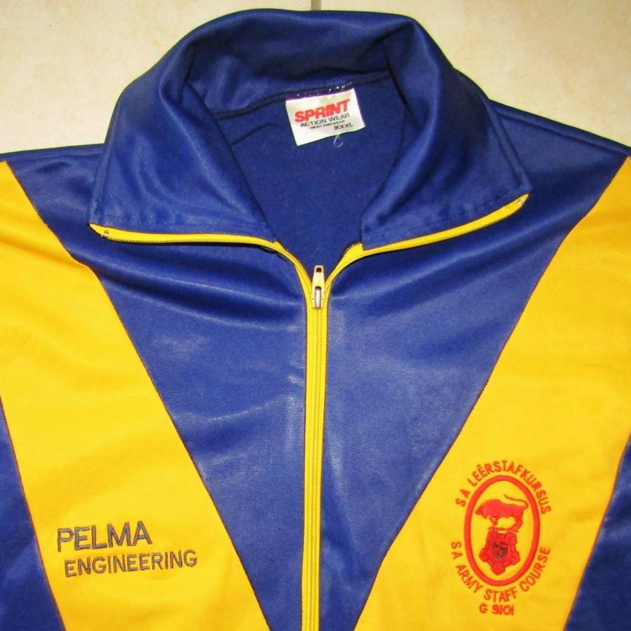 SADF Army Staff Course Tracksuit Jacket - Size XXXL