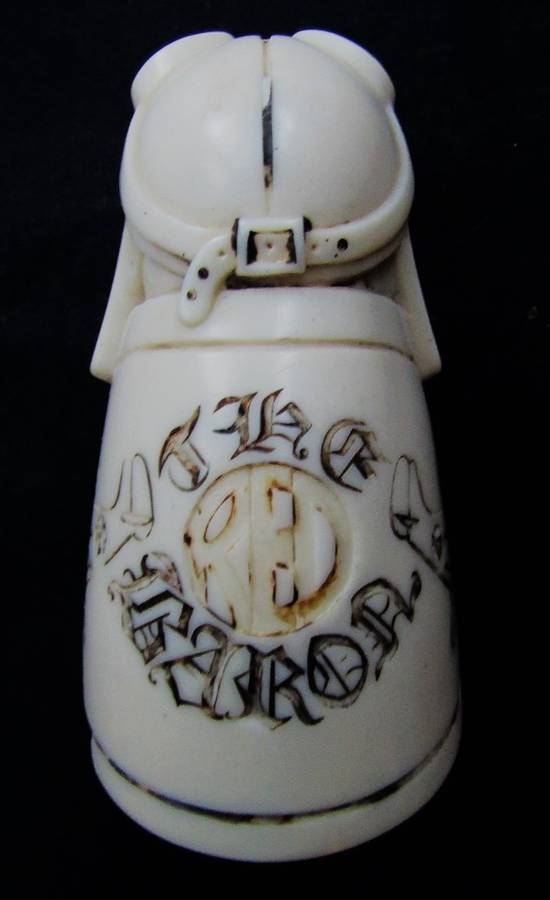 Vintage John Biccard Collection - The Baron - Crushed Marble Sculpture Figurine