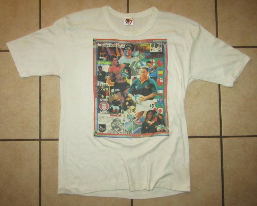 1995 Rugby World Cup Shirt - Size XXL