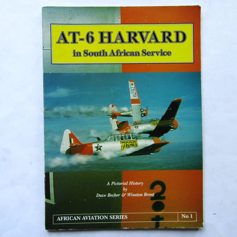 AT-6 Harvard in South African Service - SAAF Book (1995)