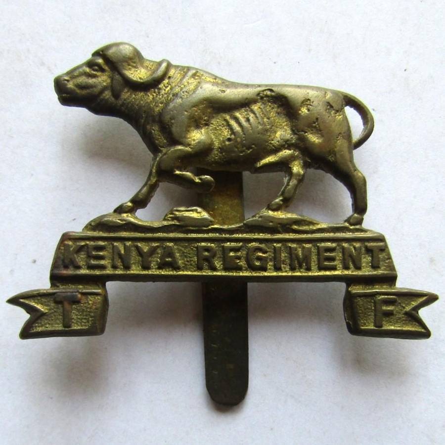 Old Kenya Regiment Cap Badge