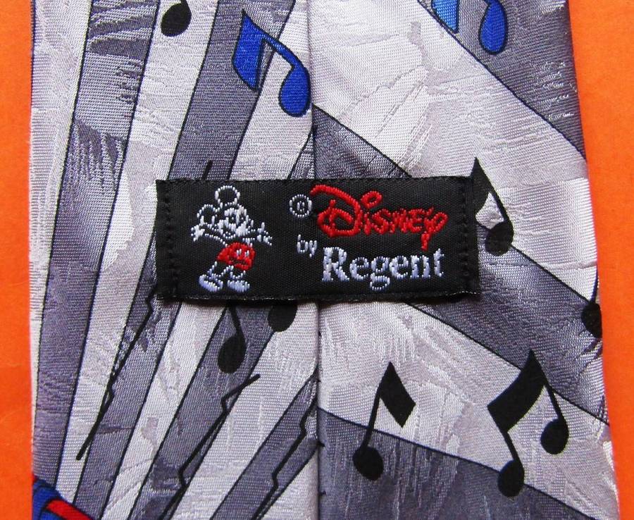 Old Disney Mickey Mouse Cartoon Neck Tie