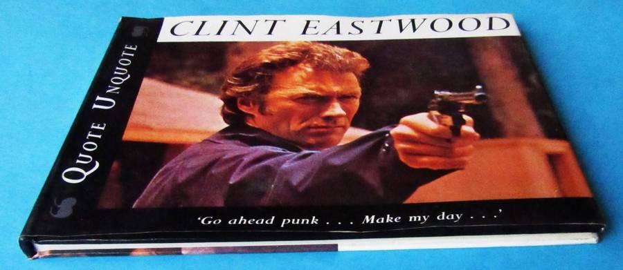 Clint Eastwood Movie Quotes - Hardcover Book (1996)
