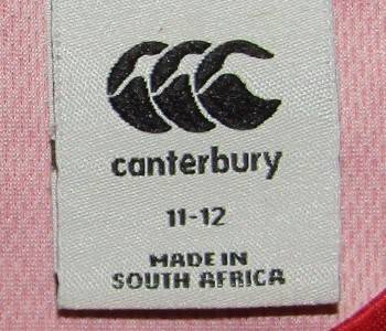 Old Lions Super Rugby Jersey - Kids Size 11/12