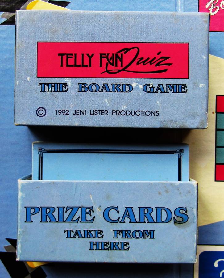 1992 Telly Fun Quiz Board Game