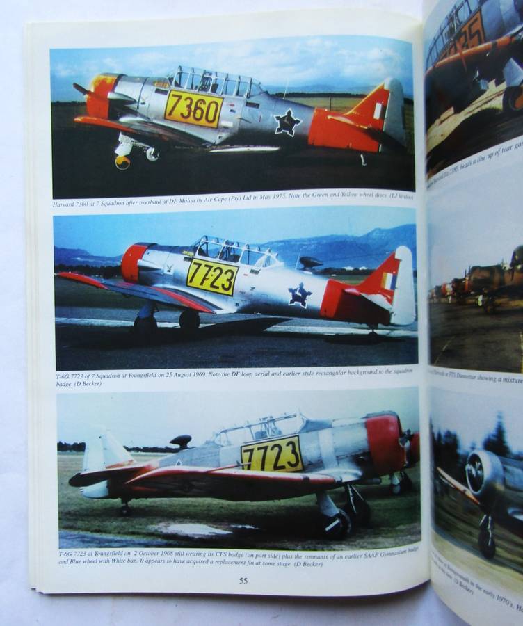 AT-6 Harvard in South African Service - SAAF Book (1995)