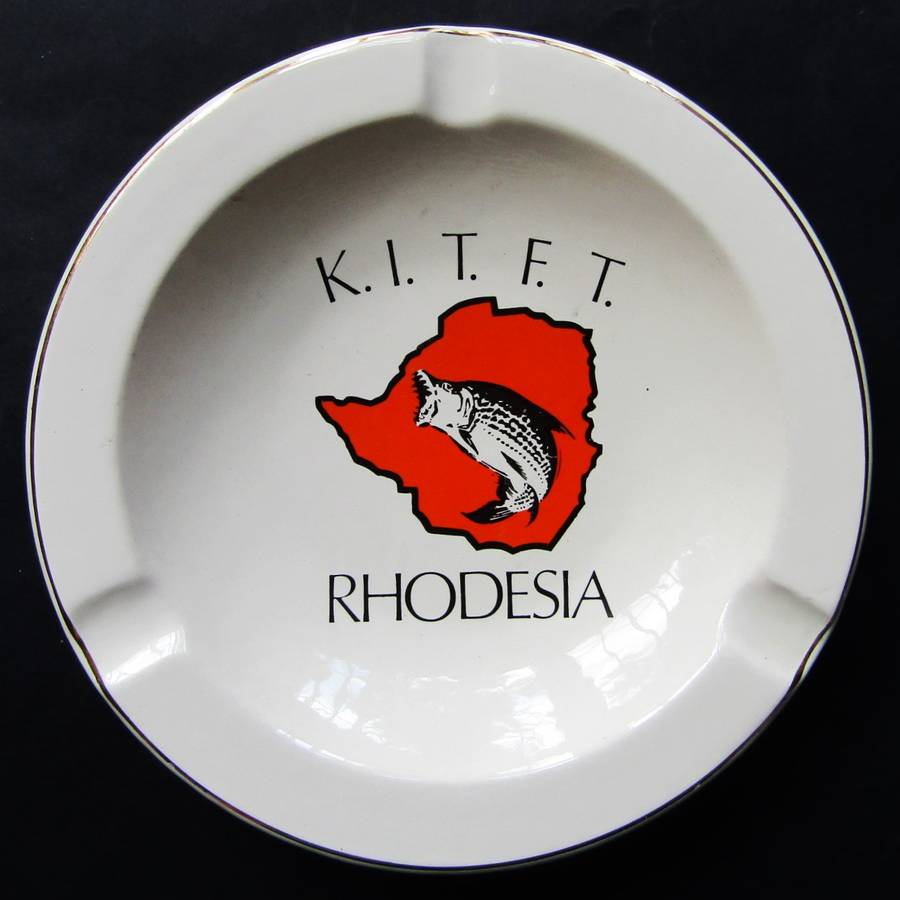 Old Rhodesia Kariba International Tiger Fish Tournament Ashtray