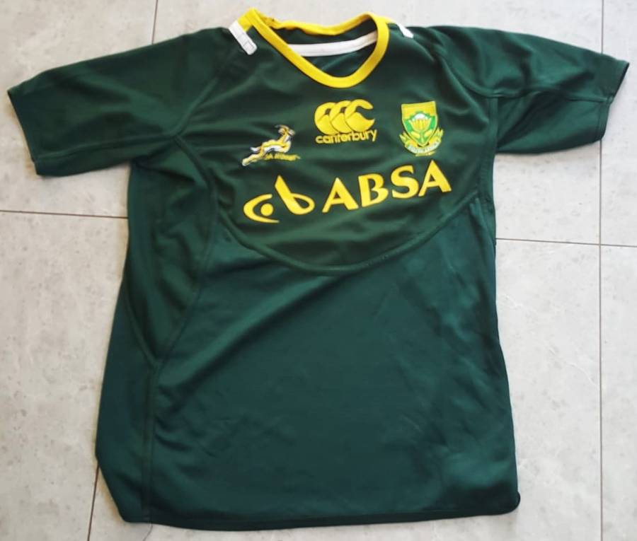 Old Springbok Rugby Jersey - Small Size