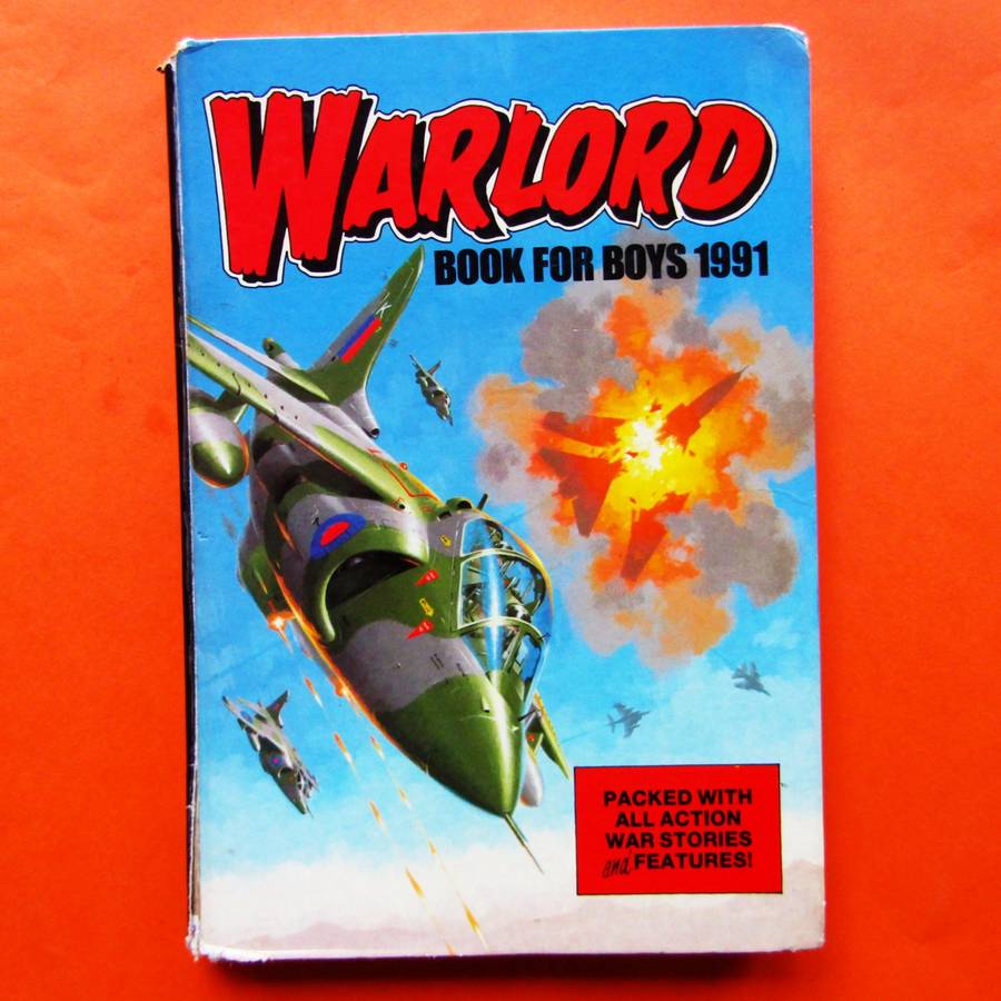 1991 Warlord Book for Boys Annual