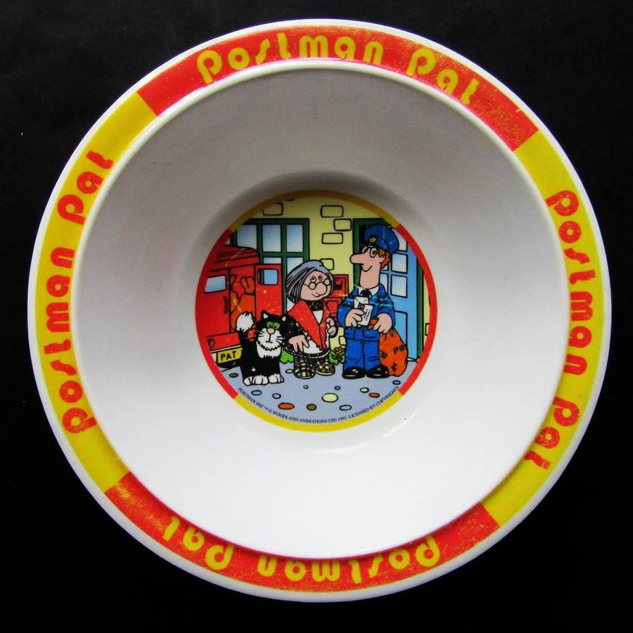 Postman Pat Kids Bowl from 1995