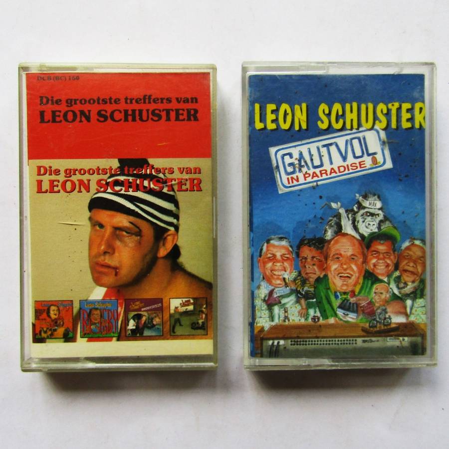 2 Leon Schuster Cassette Tapes