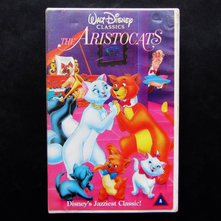 The Aristocats - Walt Disney - Movie VHS Tape