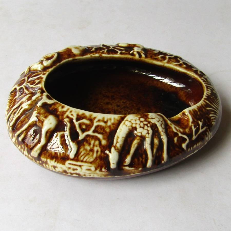 Old Kruger Park Ceramic Ashtray Bowl
