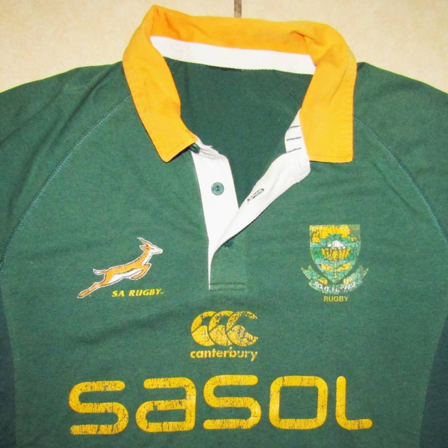 Old Springbok Rugby Jersey - Large Size