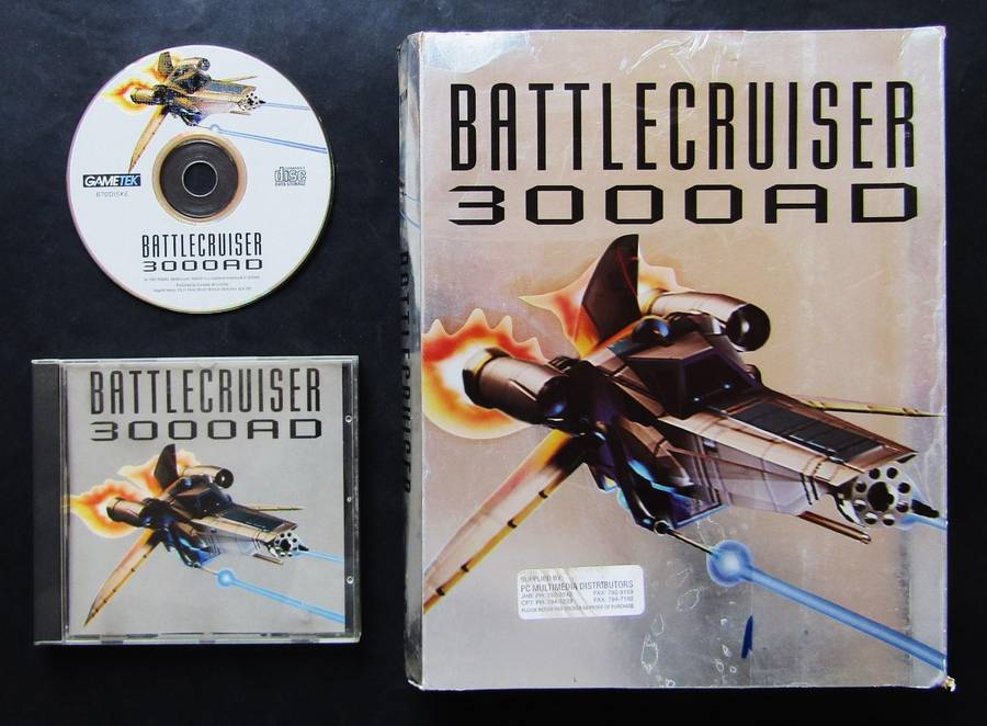 Battlecruiser 3000AD - Big Box PC Game (1996)