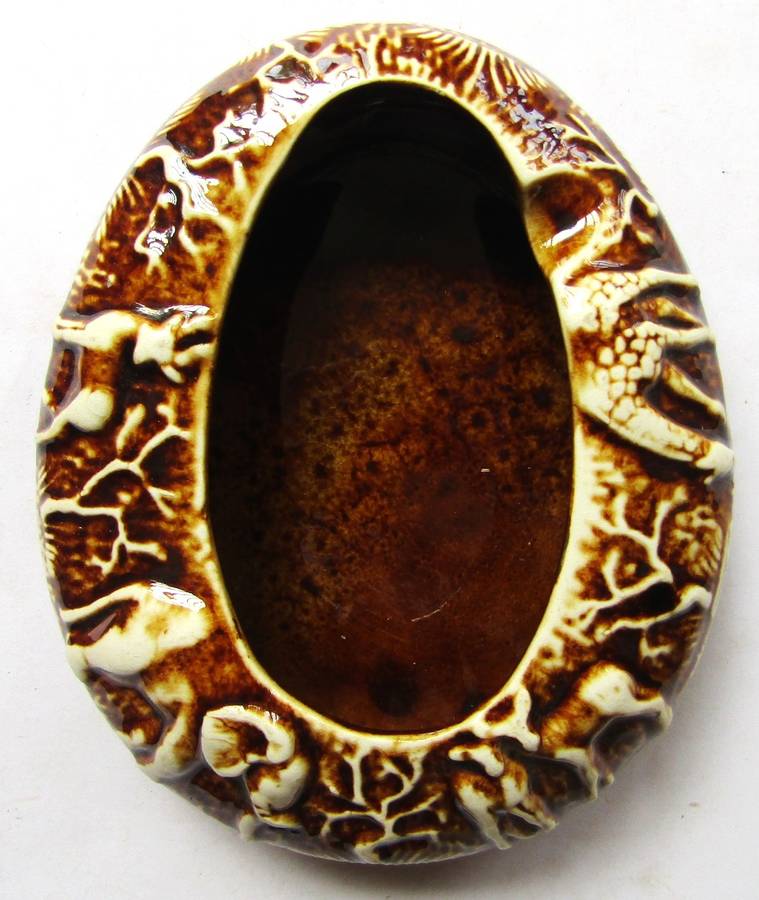 Old Kruger Park Ceramic Ashtray Bowl