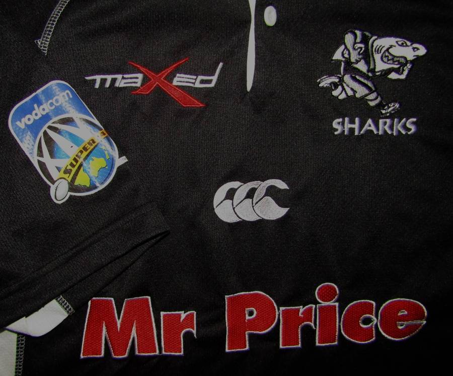 Old Sharks Super 14 Rugby Jersey - Size XXL
