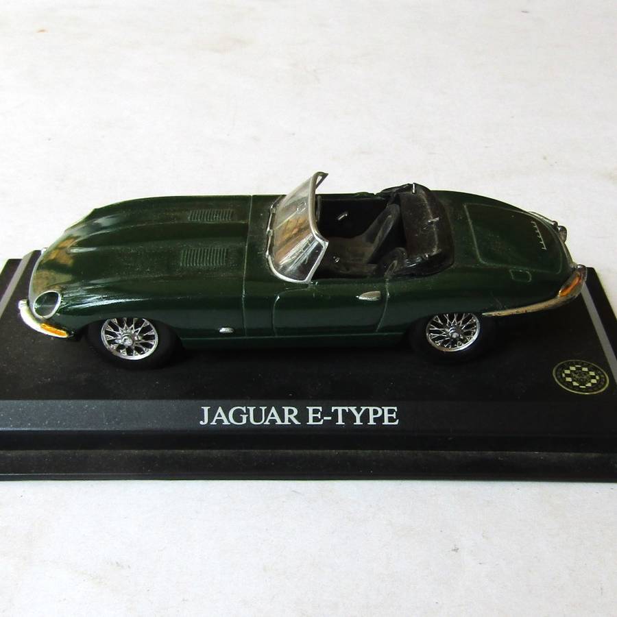 Jaguar E Type 1:43 Scale Model Car