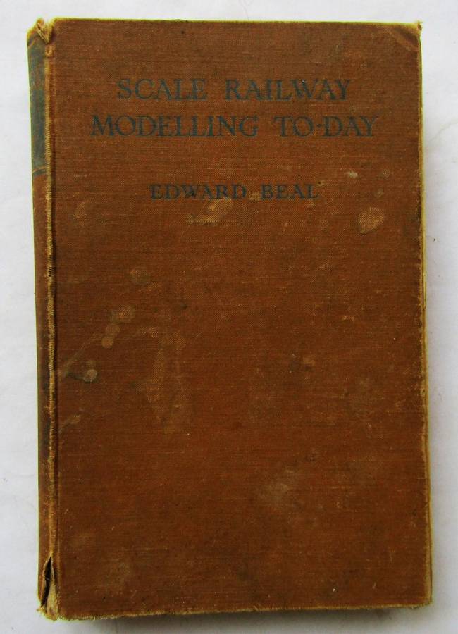 Scale Railway Modelling To-Day - Hardcover Book (1939)