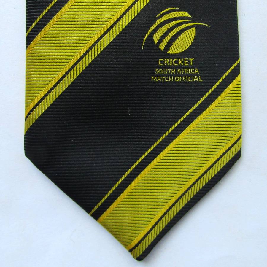 Old Cricket SA Match Official Neck Tie