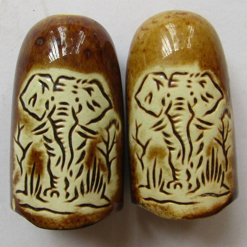 Old Kruger Park Salt and Pepper Shaker Set