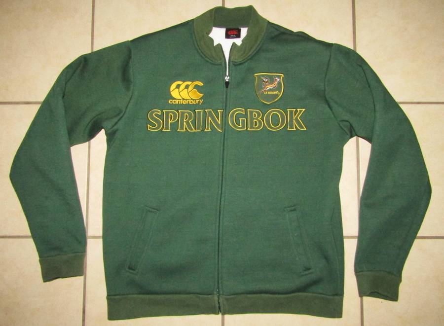 Old Canterbury Springbok Rugby Jacket - Medium Size
