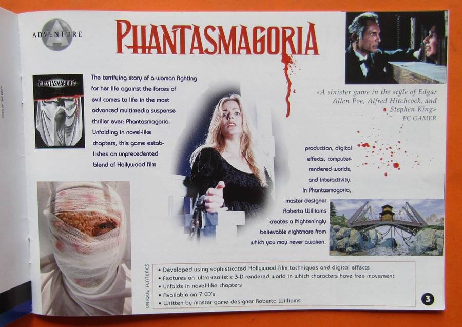 1995-96 Sierra PC Games Catalogue