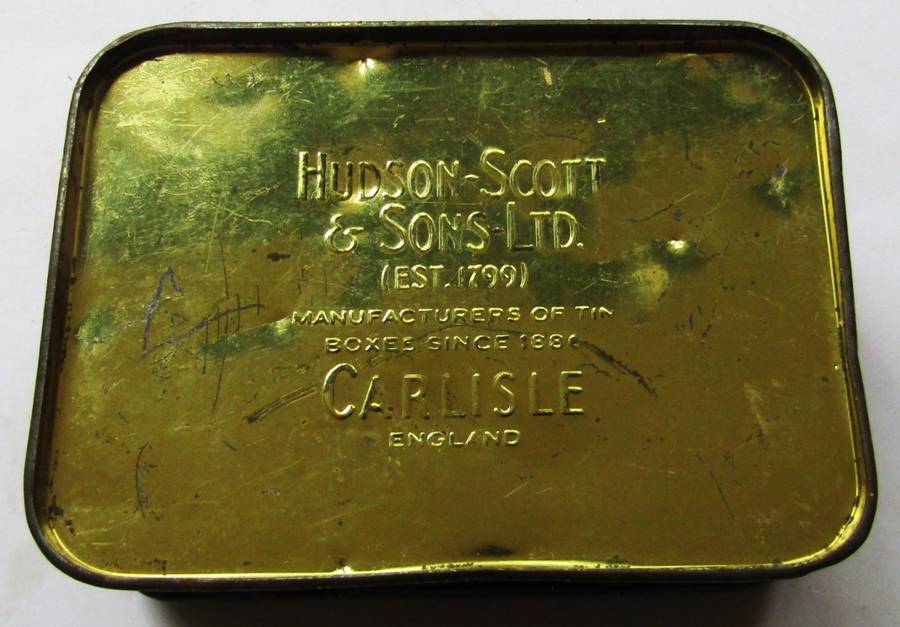 Old Jack Daniel's Whiskey Tin - Made in England