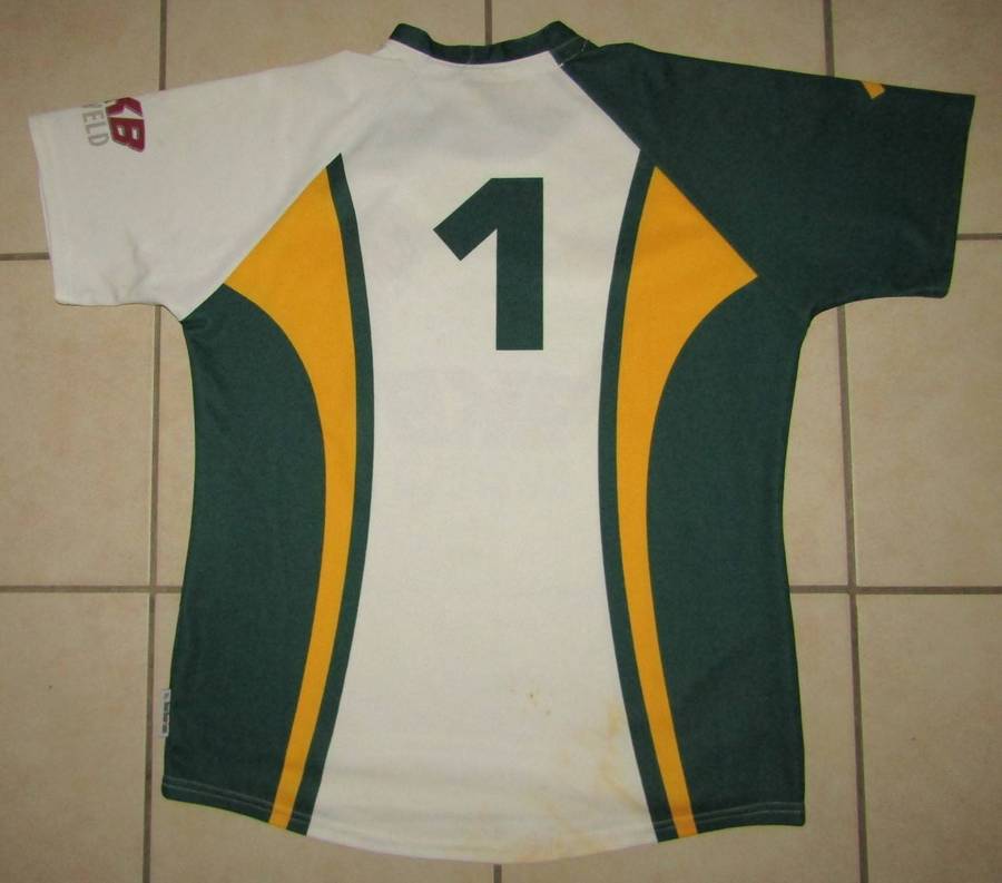 2011 Hoërskool Warmbad 1ste Span Players Rugby Jersey and Shorts