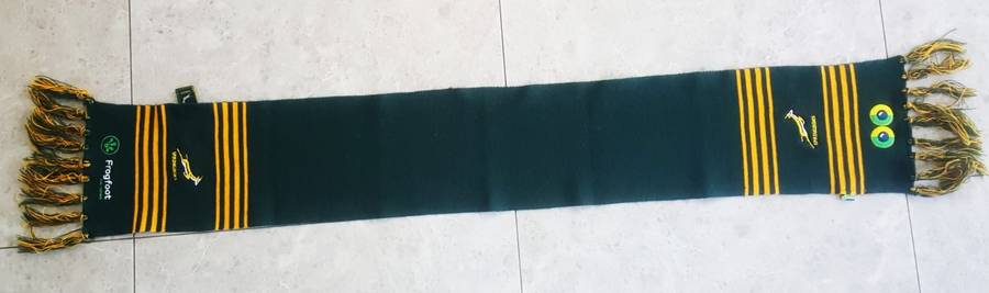 Old Springbok Rugby Supporter Scarf