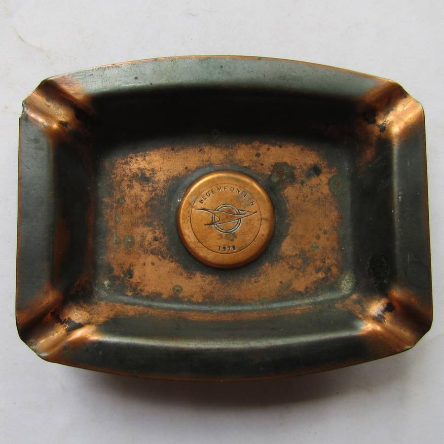 1978 SAR Railways Bloemfontein Ashtray
