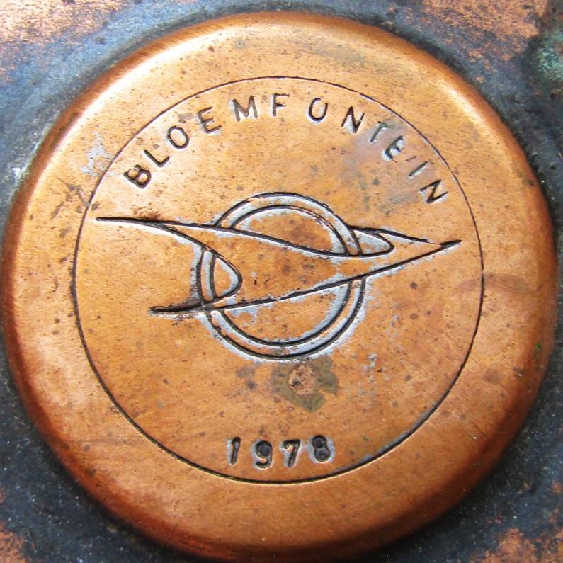 1978 SAR Railways Bloemfontein Ashtray