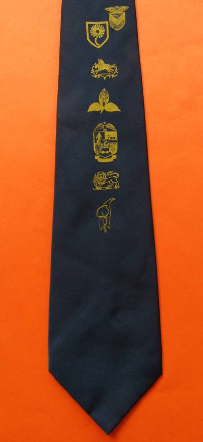 Old Rhodesia and SA Teams Rugby Neck Tie