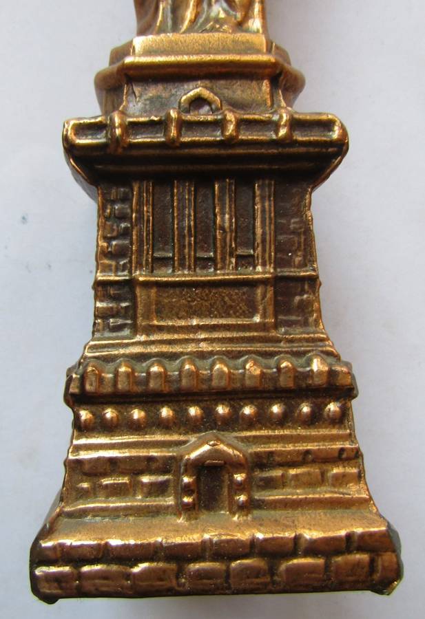 Old New York Statue of Liberty Metal Figure