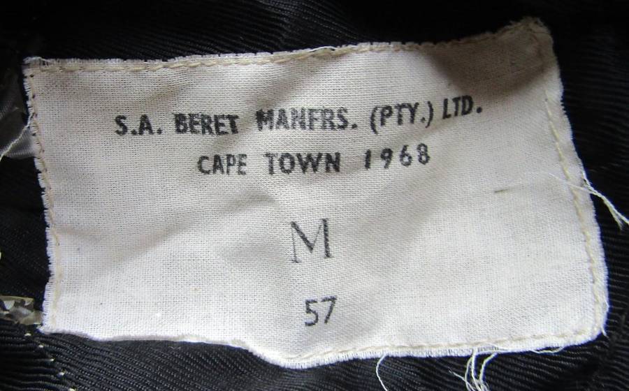 1968 SADF Infantry Green Beret